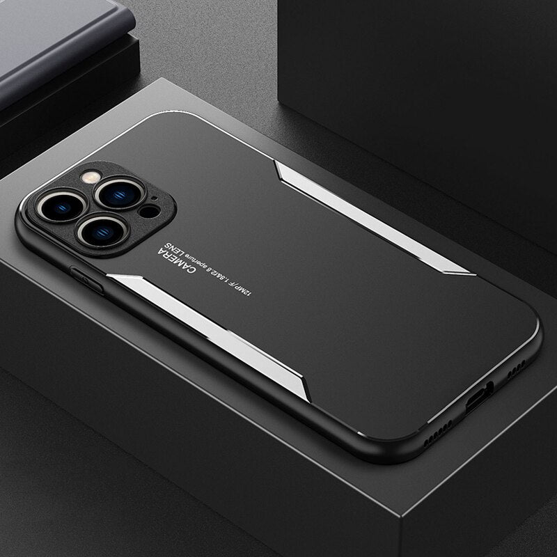 seraCase Prestigious Aluminium Shockproof Armor iPhone Case for