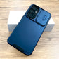 Shockproof Armor Case For Samsung with Camera Lens Slide Cover