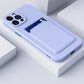 Fashionable Card Wallet iPhone Case