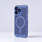 seraCase Mesh Design MagSafe iPhone Case for iPhone 14 Pro Max / Grey Blue
