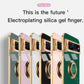 seraCase Luxury Metal Ring Silicon Pixel Case for