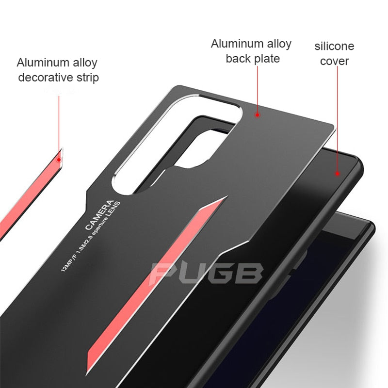 seraCase Shockproof Aluminium Armor Samsung Case for