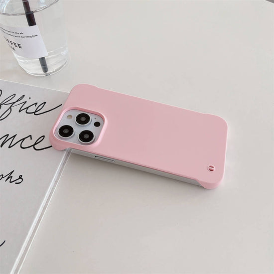 seraCase Frameless Matte Trendy Color iPhone Case for iPhone 14 Pro Max / Pink