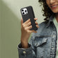 Colorful Wrist Strap Soft Leather iPhone Case