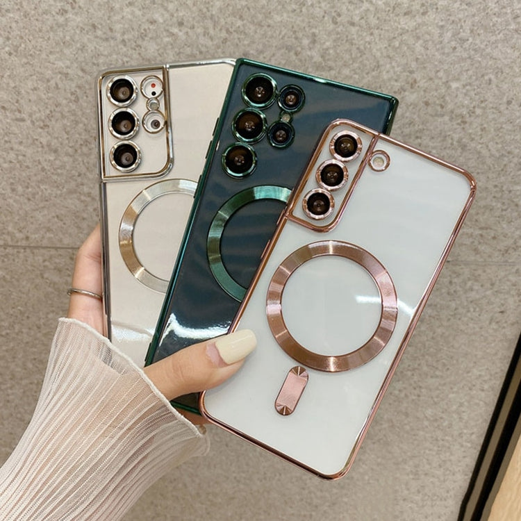 seraCase Transparent Plated MagSafe Samsung Case for