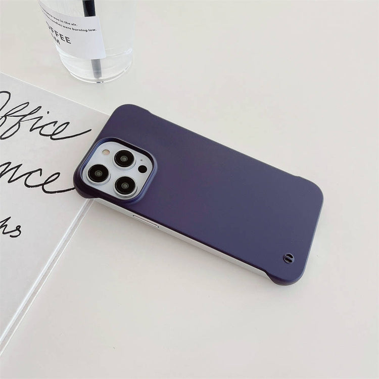 seraCase Frameless Matte Trendy Color iPhone Case for iPhone 14 Pro Max / Dark Purple