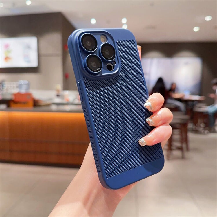 seraCase Cooling iPhone Case with Lens Protection for iPhone 14 Pro Max / Navy Blue
