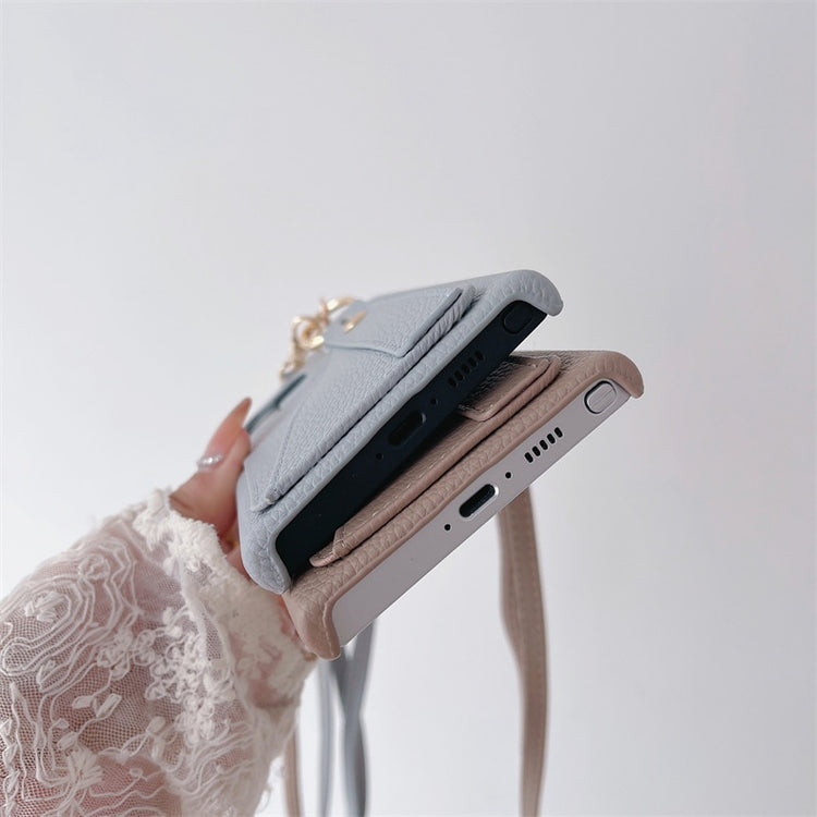 seraCase Luxury Leather Sling Wallet Samsung Case for