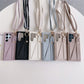 seraCase Luxury Leather Sling Wallet Samsung Case for