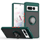 seraCase Sturdy Ring Stand Armor Pixel Case for Google Pixel 7 / Dark Green