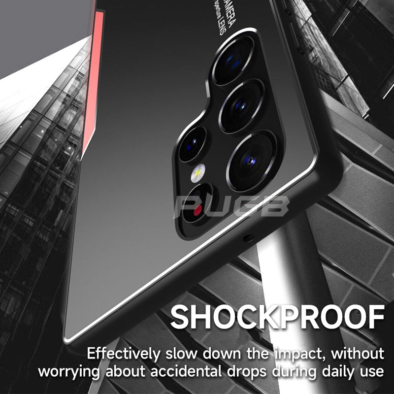 seraCase Shockproof Aluminium Armor Samsung Case for