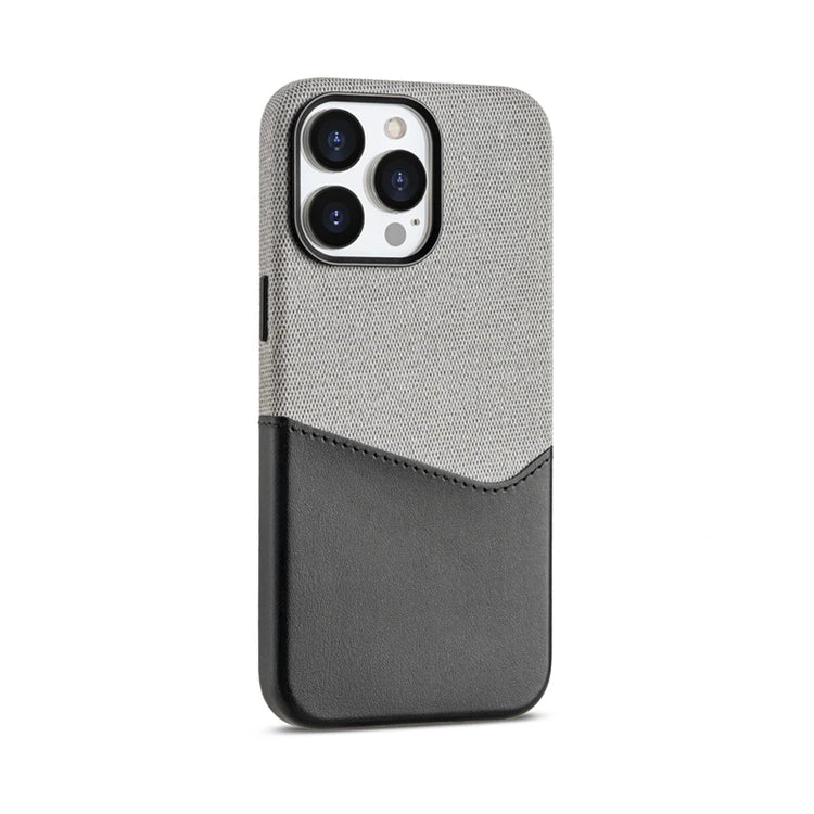seraCase MagSafe Leather iPhone Case with Card Holder for iPhone 15 Pro Max / Black