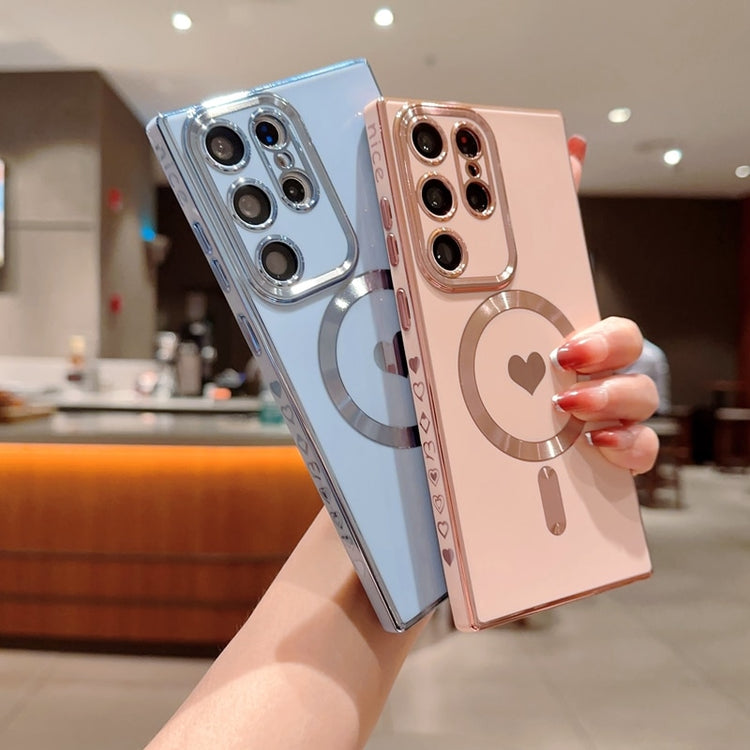 seraCase Luxury Magnetic Heart Samsung Case for