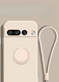 Magnetic Ring Holder Silicone Phone Case For Google Pixel
