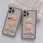 Cartoon Teddy Bear iPhone Case