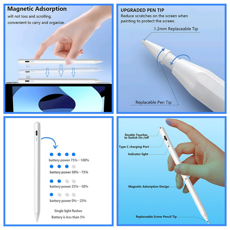 seraCase Stylus Pencil for Apple Devices for