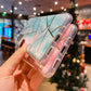 seraCase Electroplated Geometric Marble Samsung Case for