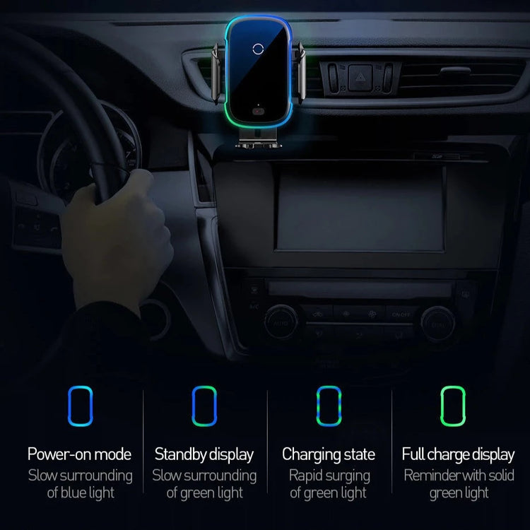 seraCase 15W Ultrafast Wireless Charging Car Phone Holder for