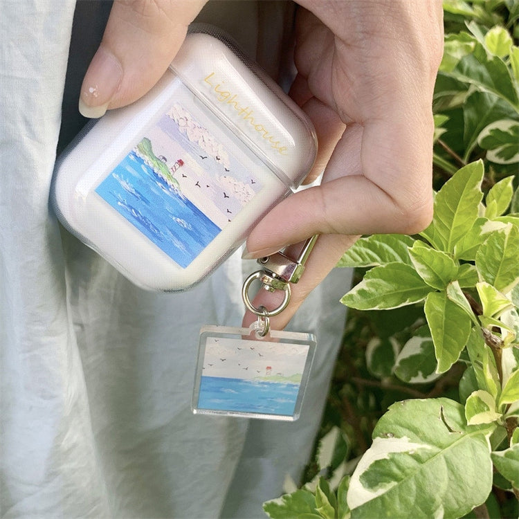 seraCase Cute Floral Clear AirPods Case for AirPods 1 or 2 / 25