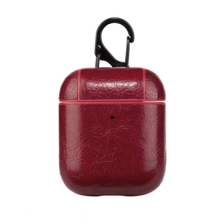 seraCase High End Protective Leather Case for AirPods With Hook for AirPods 1 2 02