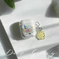 seraCase Cute Floral Clear AirPods Case for AirPods 1 or 2 / 11