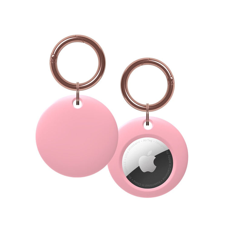 seraCase Silicone Apple AirTag Holder for Pink