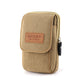 seraCase Canvas Waist Belt Universal Phone Case for 2 Khaki 5.0-5.5inch 1