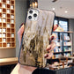 seraCase Multicolor Glittered Feather iPhone Case for iPhone 12 Pro Max / Style 6