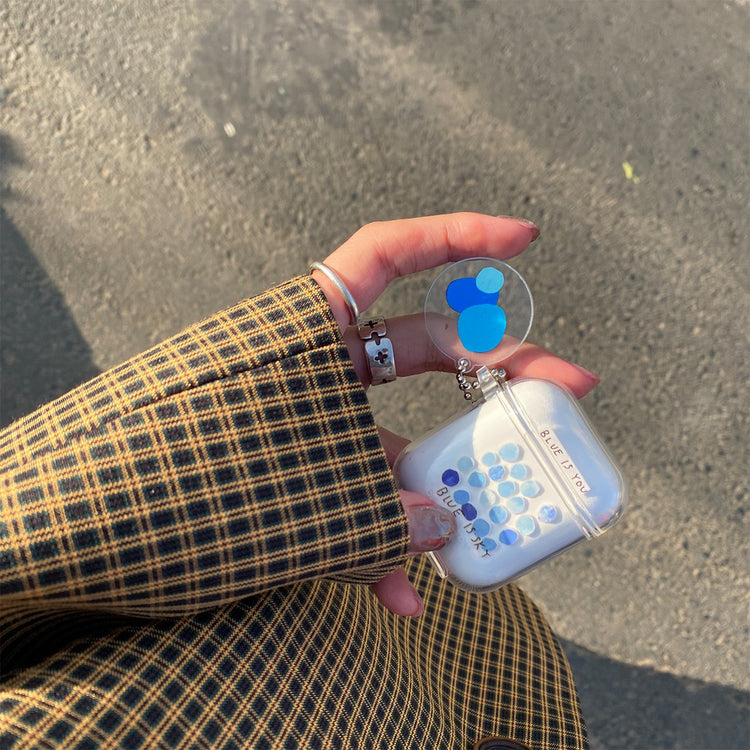 seraCase Cute Floral Clear AirPods Case for AirPods 1 or 2 / 26