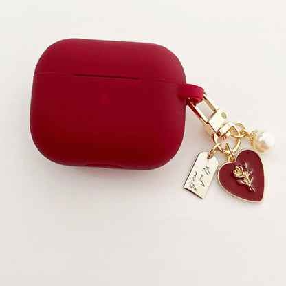 seraCase Elegant Wine Red AirPods Case for C1 For AirPods 3