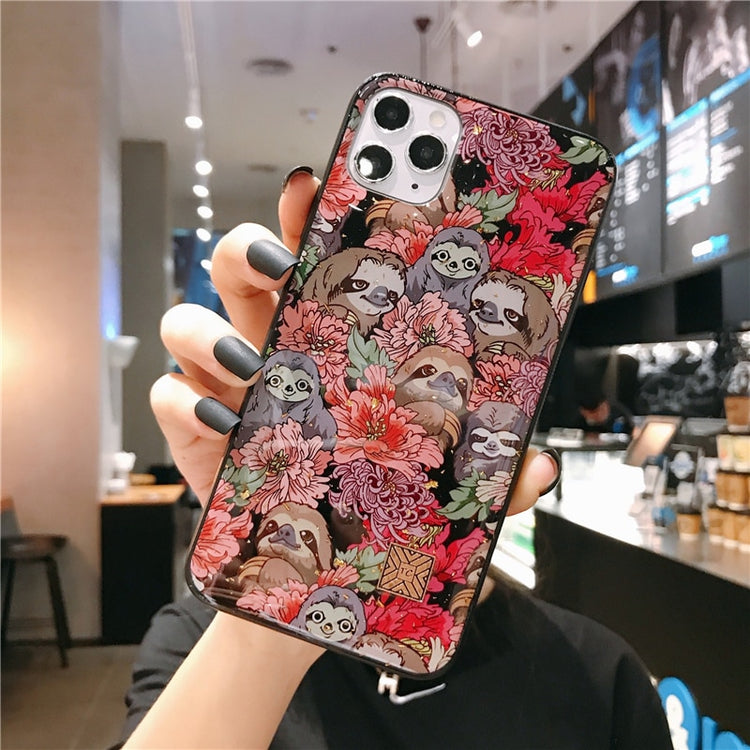 seraCase Luxury Glittered Gold Marble iPhone Case for iPhone 12 Pro Max / Style 10