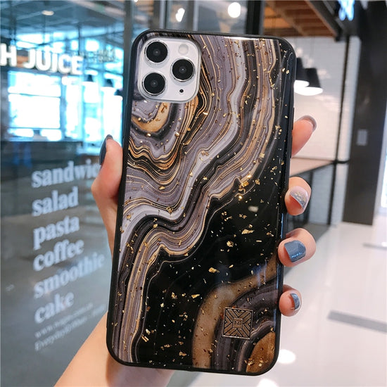 seraCase Luxury Jade Marble iPhone Case for iPhone 12 Pro Max / Style 10