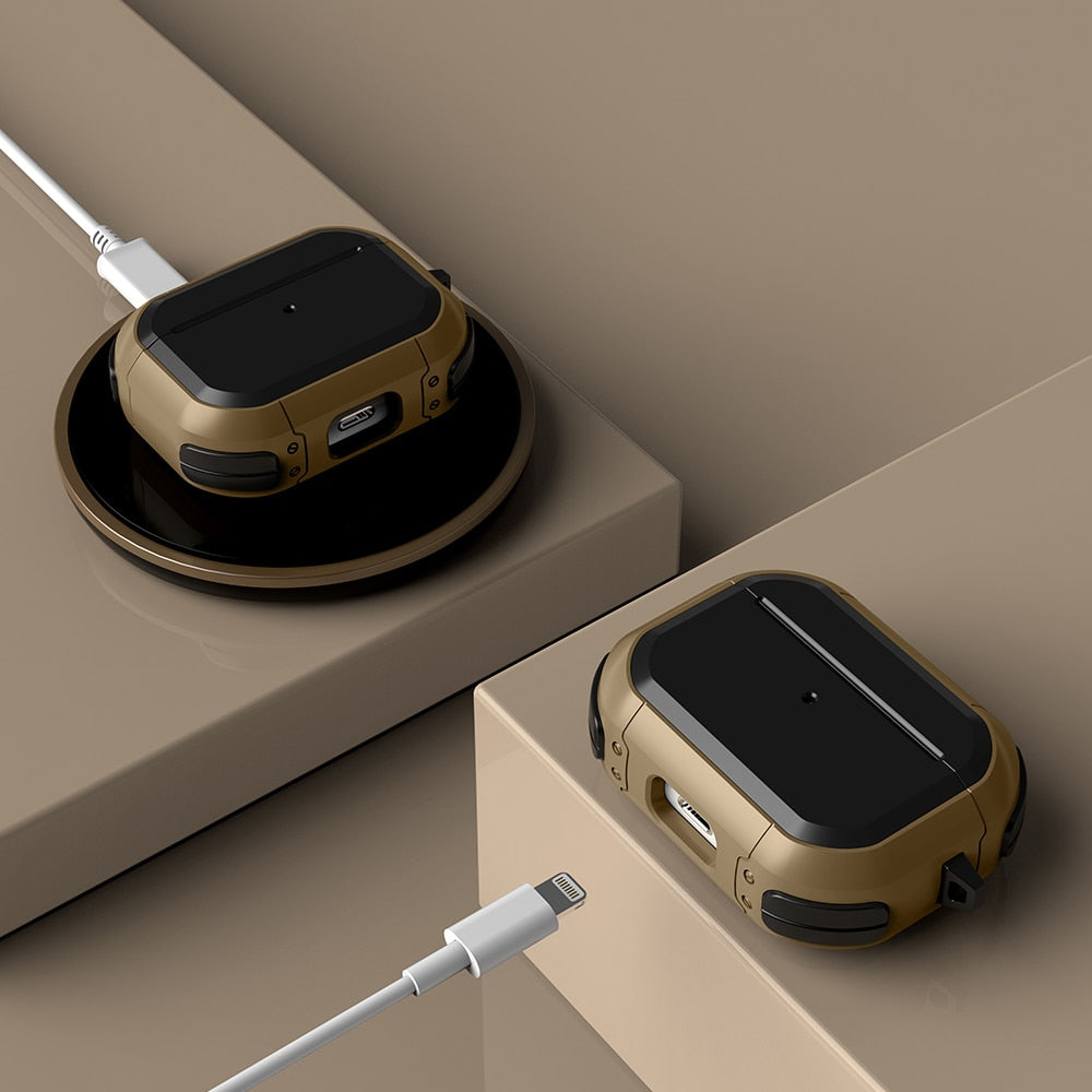 seraCase Armor Full Cover AirPods Case for