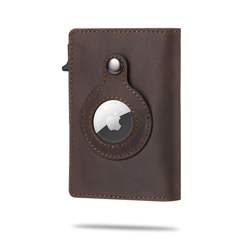 seraCase Designer Apple AirTag Carbon Fiber Wallet for