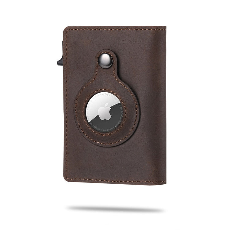 seraCase Designer Apple AirTag Carbon Fiber Wallet for