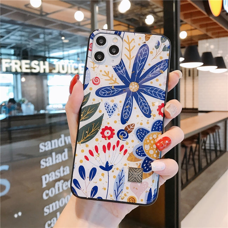 seraCase Luxury Glittered Gold Marble iPhone Case for iPhone 12 Pro Max / Style 12