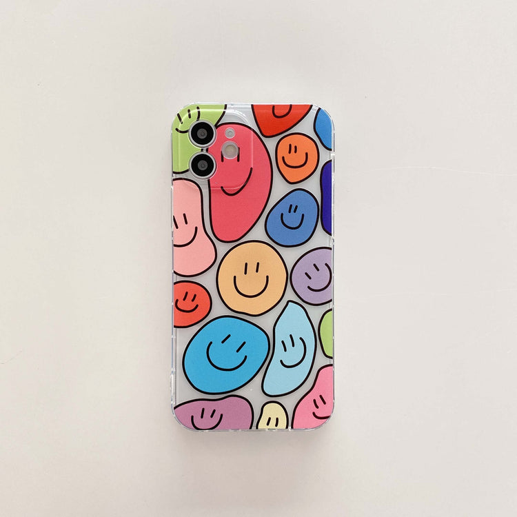 seraCase Cute Cartoon Ghost Smile iPhone Case for iPhone 7 or 8 / Design B