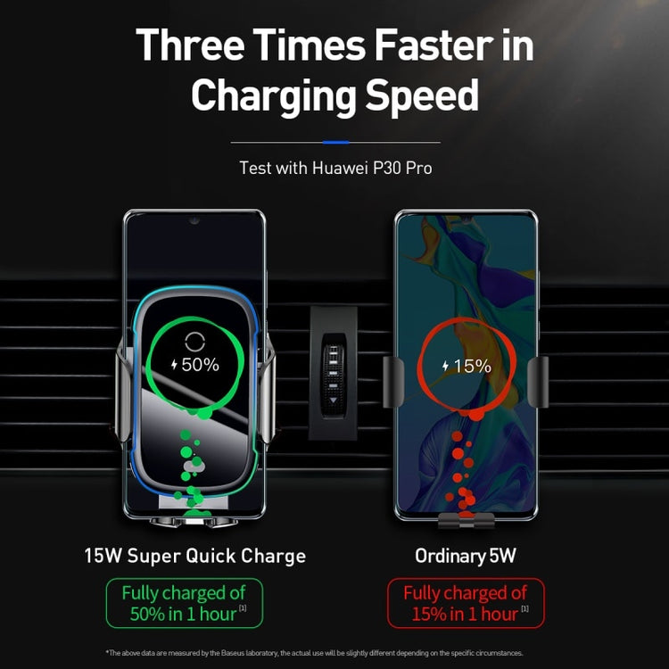 seraCase 15W Ultrafast Wireless Charging Car Phone Holder for