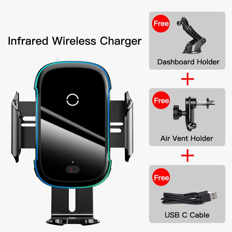 seraCase 15W Ultrafast Wireless Charging Car Phone Holder for