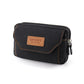 seraCase Canvas Waist Belt Universal Phone Case for 3 Black 5.5-6.0inch