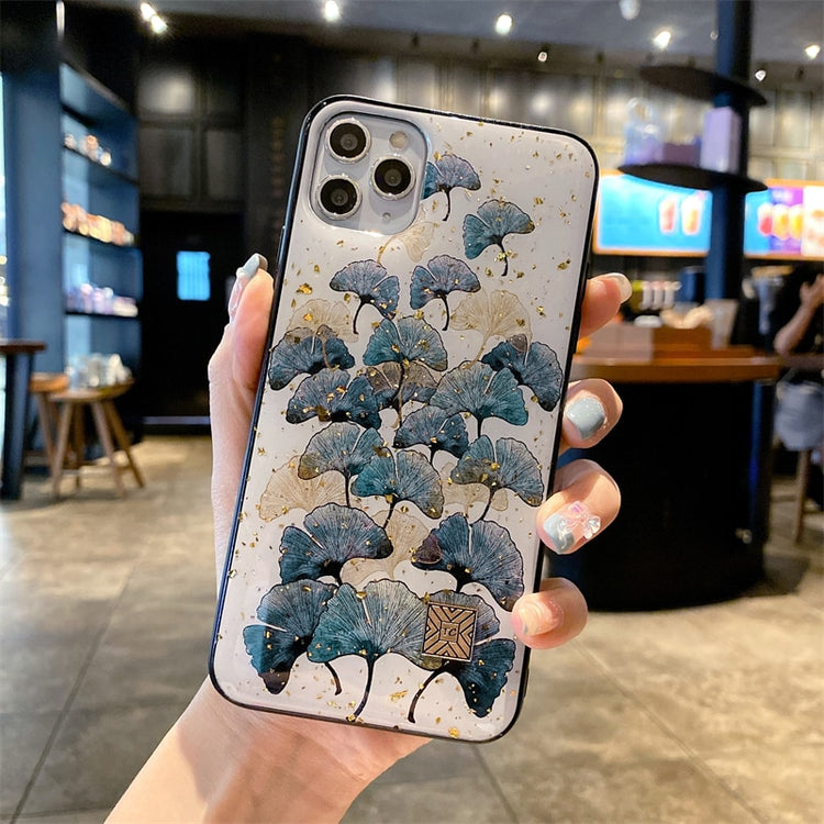 seraCase Gold Glittered Elegant iMarble Phone Case for iPhone 14 Pro Max / Style 3