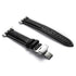 seraCase Luxury Italian Leather iWatch Strap for 38MM 40MM 41MM / Black 1 - Silver