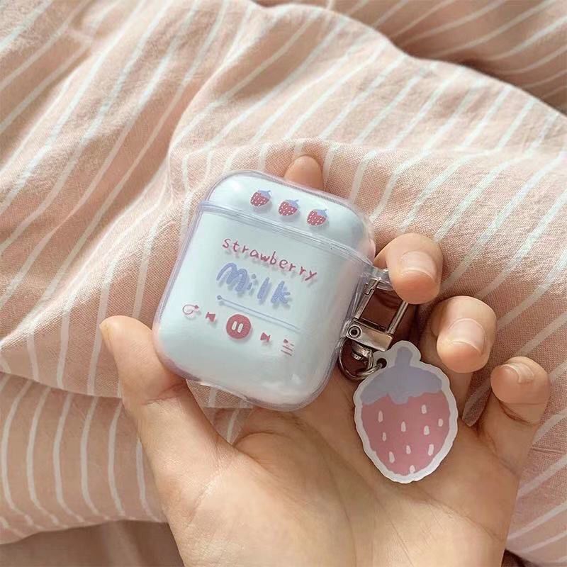seraCase Cute Floral Clear AirPods Case for AirPods 1 or 2 / 6