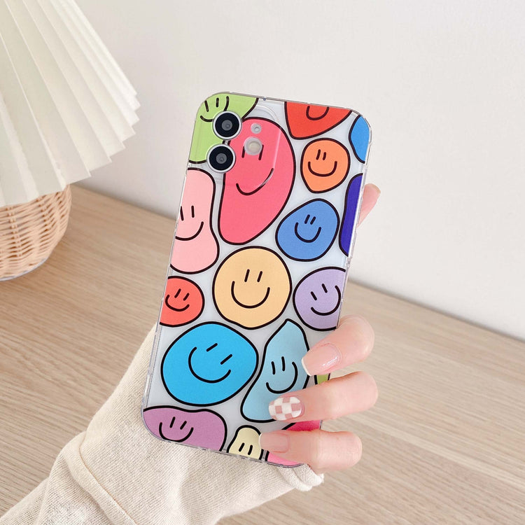 seraCase Cute Cartoon Ghost Smile iPhone Case for