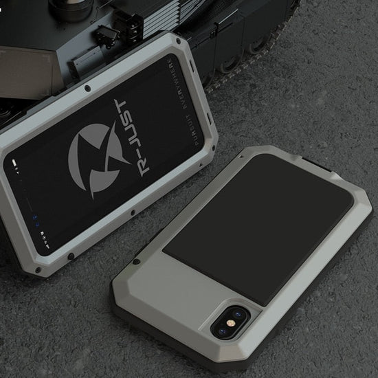 seraCase Heavy Duty Aluminium Armor iPhone Case for iPhone 14 Pro Max / Silver