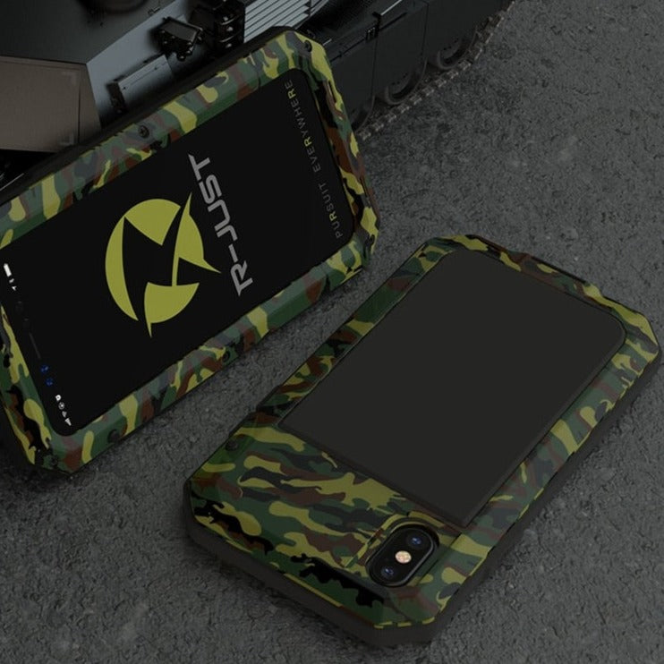 seraCase Heavy Duty Aluminium Armor iPhone Case for iPhone 14 Pro Max / Army Green