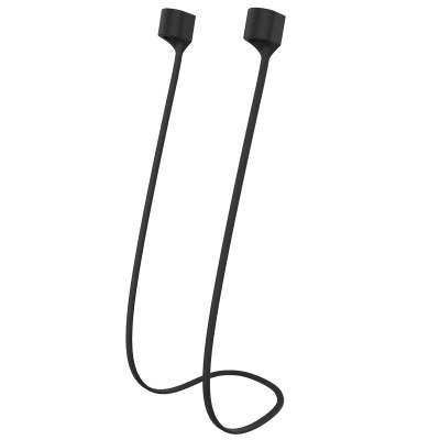 seraCase Magnetic AirPods Lanyard for Magnetic Black