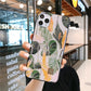seraCase Luxury Glittered Gold Marble iPhone Case for iPhone 12 Pro Max / Style 4