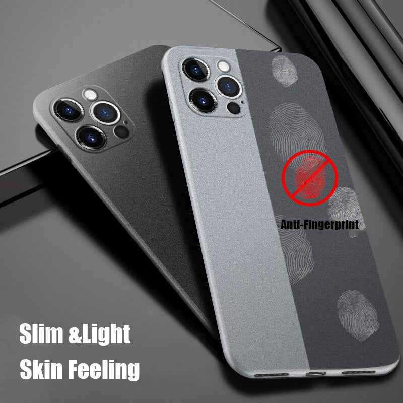 seraCase Smart Sandstone Matte Ultra Thin iPhone Case for