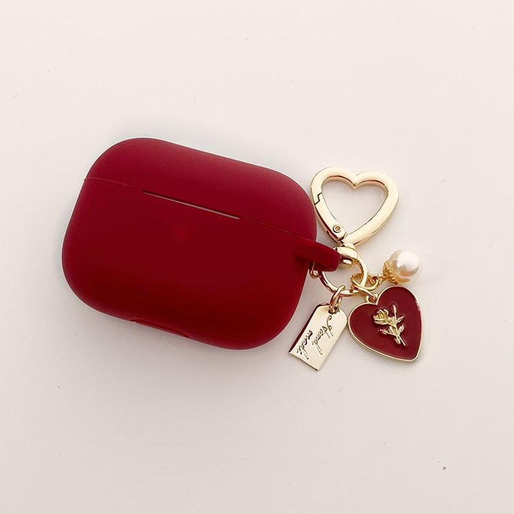 seraCase Elegant Wine Red AirPods Case for B2 For AirPods Pro